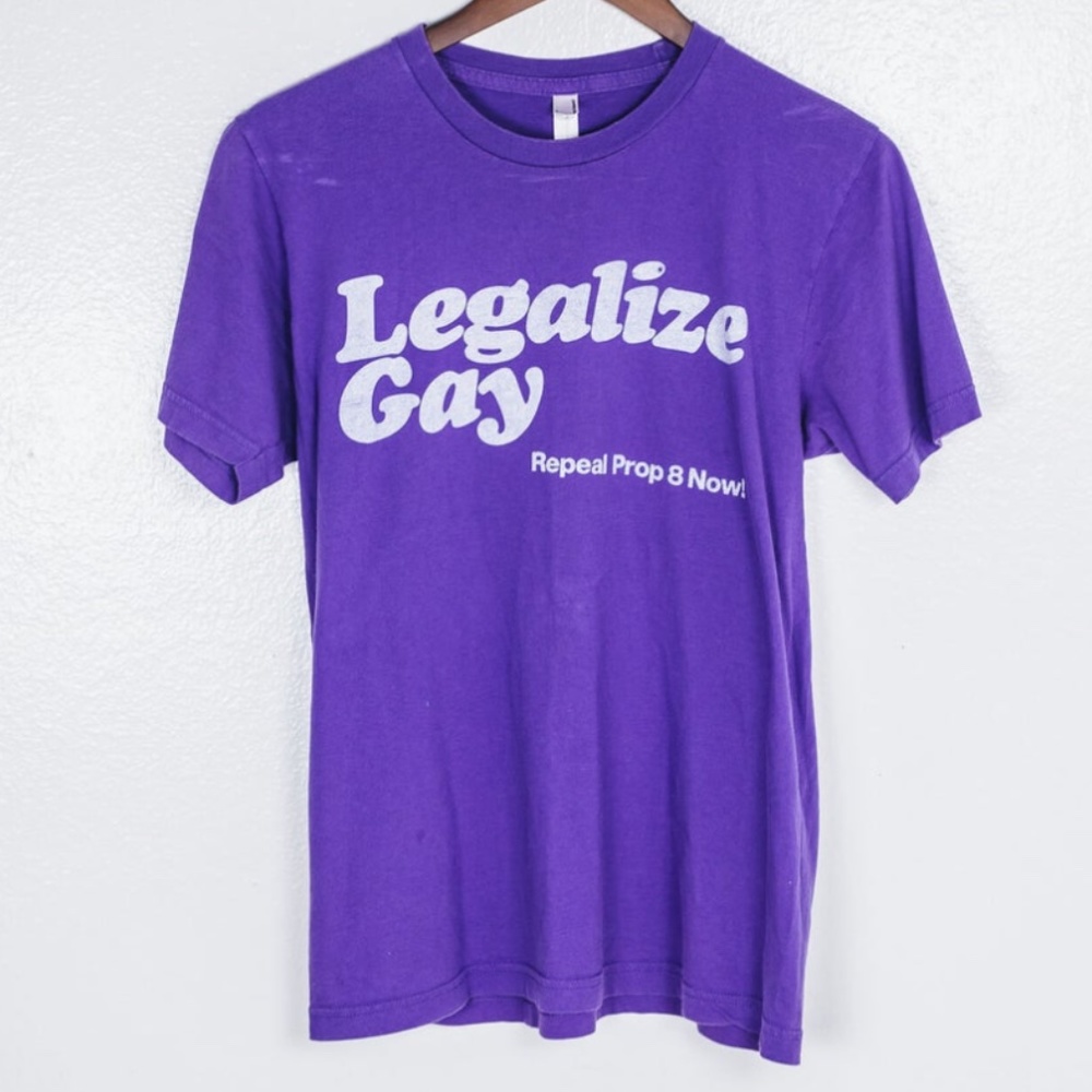 American Apparel " Legalize Gay" t-shirt
